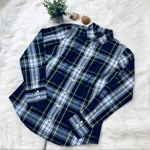 EUC J. Crew Plaid ‘Perfect Fit’ Button Down (2)